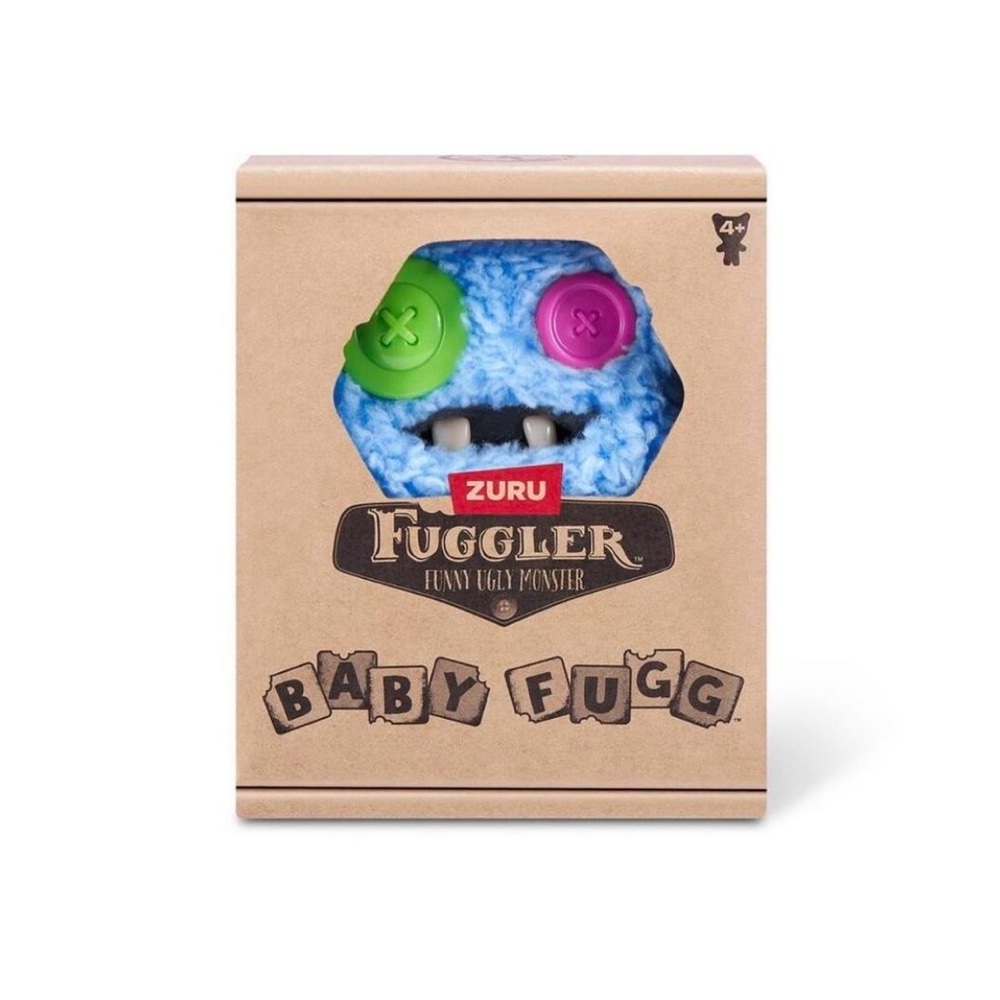 ZURU Fuggler "Baby Fugg" Funny Ugly
Monster Plush 🦷🧵🪡💚🩷